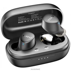 Agile Dots Wireless Earbuds TOZO Black 006P259 Headphones